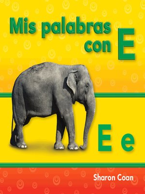 cover image of Mis palabras con E